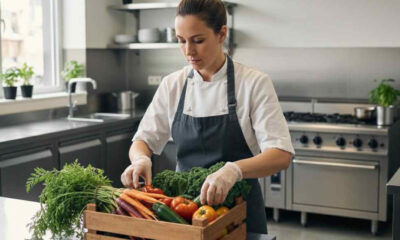 Grön Hållbar restaurang